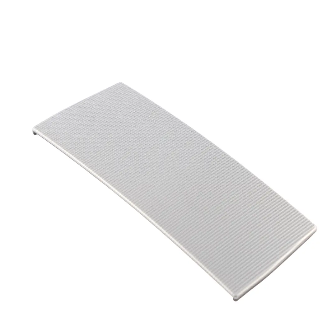 Mercedes W212 Consola Trasera Cubierta Bandeja Aluminio Cepillado - SKU A2126803217 - Número de pieza A2126803217