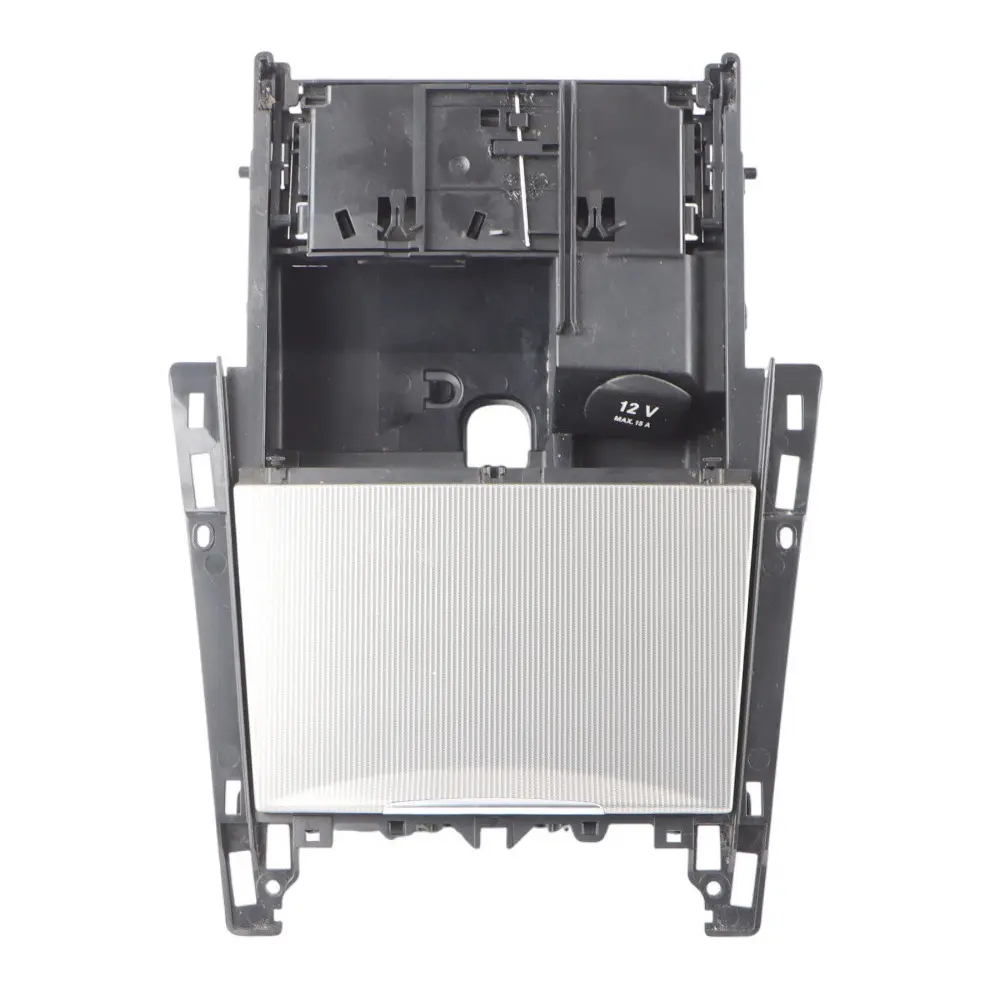 Mercedes W212 Centre Console Storage Ashtray Silver Trim Cover - SKU A2126809750 - Part number A2126809750