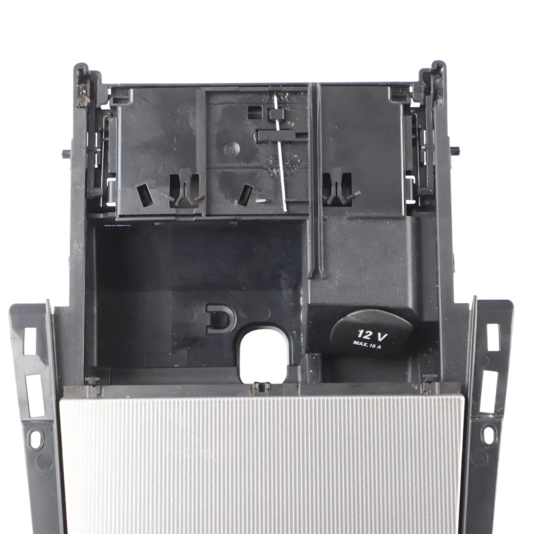 Mercedes W212 Centre Console Storage Ashtray Trim Cover Silver - SKU A2126809750 - Part number A2126809750