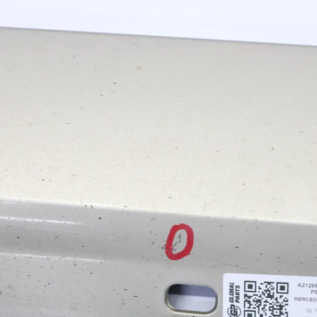 Mercedes W212 Side Skirt Cover Left N/S Sill Panel Pearl Beige Metallic - 794 - SKU A2126980154-PBE - Part number A2126980154