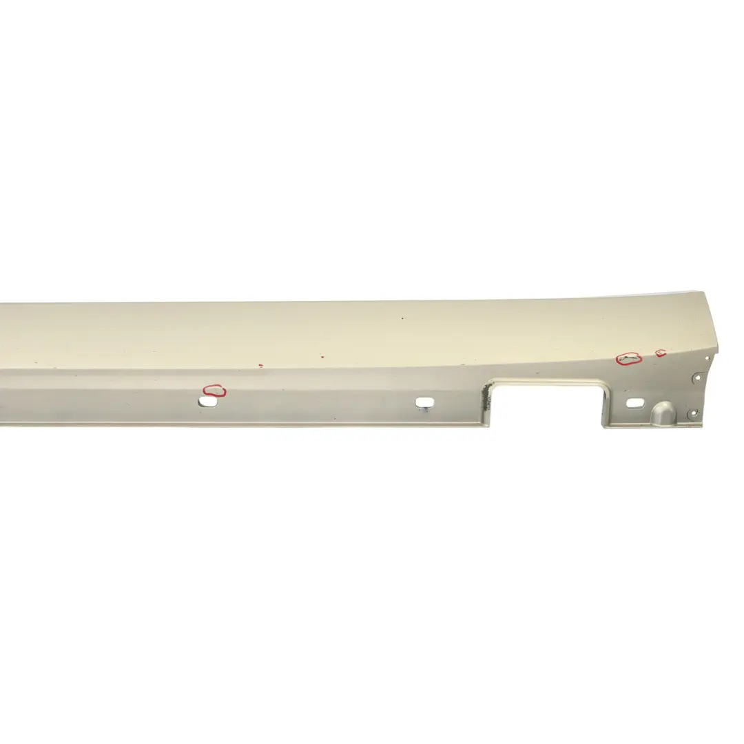 Side Skirt Cover Left N/S Sill Panel Pearl Beige Metallic - 794 to Mercedes W212 with Part number A2126980154 Mercedes W212 Side Skirt Cover Left N/S Sill Panel Pearl Beige Metallic - 794 - SKU A2126980154-PBE - Part number A2126980154