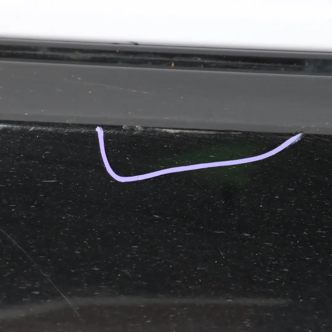 Mercedes W212 Side Skirt Cover Right O/S Sill Panel Saloon Obsidian Black - 197 - SKU A2126980254-OB - Part number A2126980254