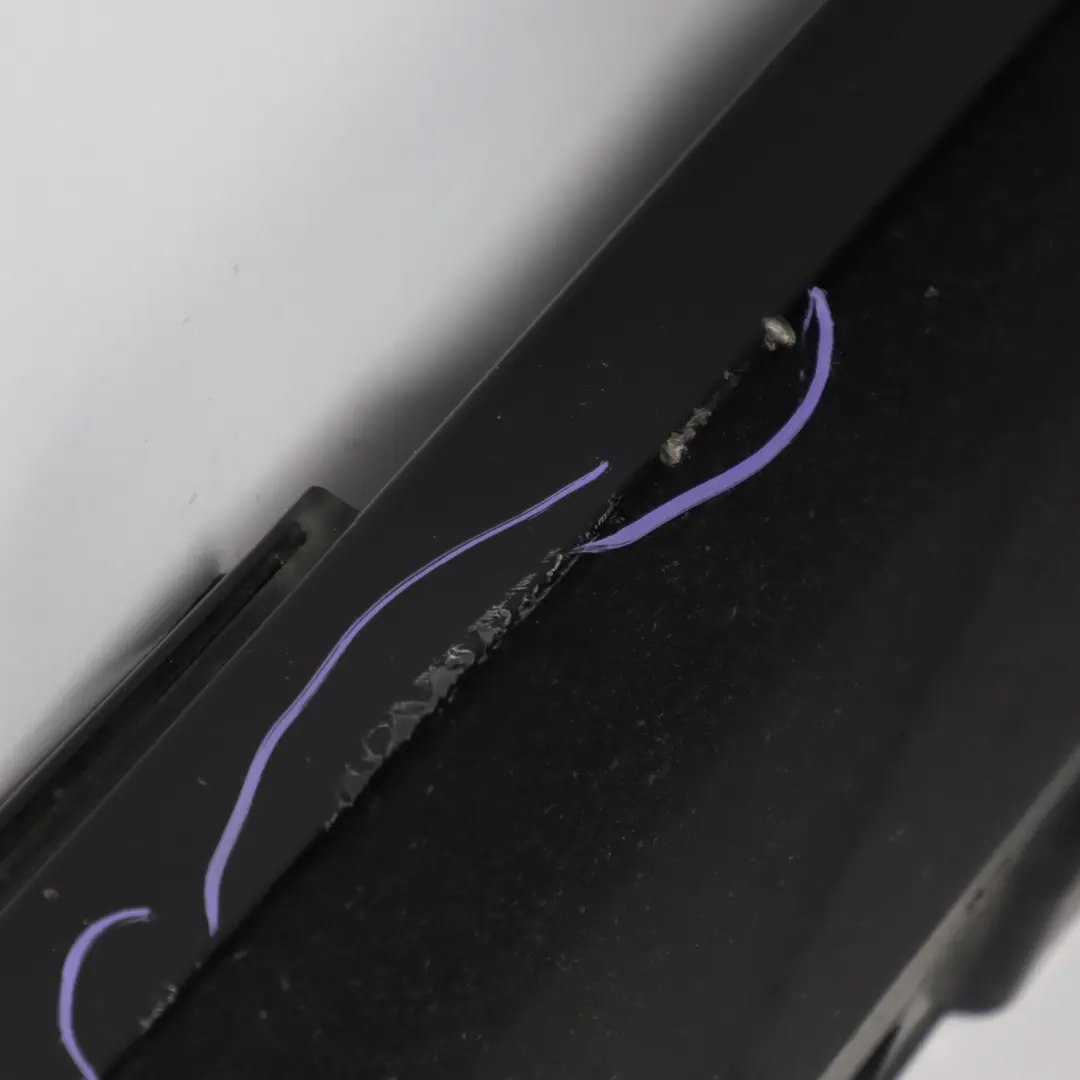 Side Skirt Cover Right O/S Sill Panel Saloon Obsidian Black - 197 to Mercedes W212 with Part number A2126980254 Mercedes W212 Side Skirt Cover Right O/S Sill Panel Saloon Obsidian Black - 197 - SKU A2126980254-OB - Part number A2126980254