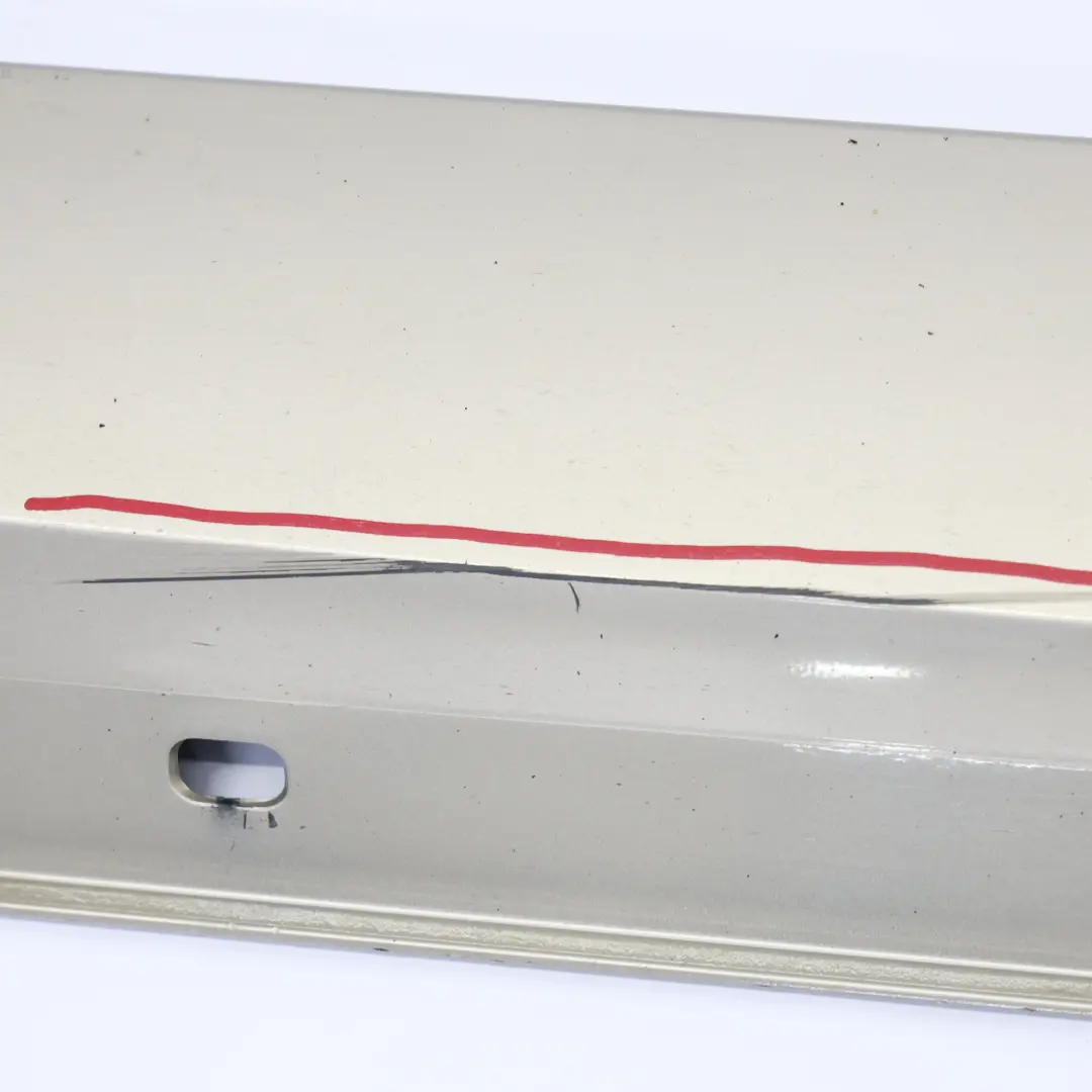 Mercedes W212 Side Skirt Cover Right O/S Sill Panel Pearl Beige Metallic - 794 - SKU A2126980254-PBE - Part number A2126980254