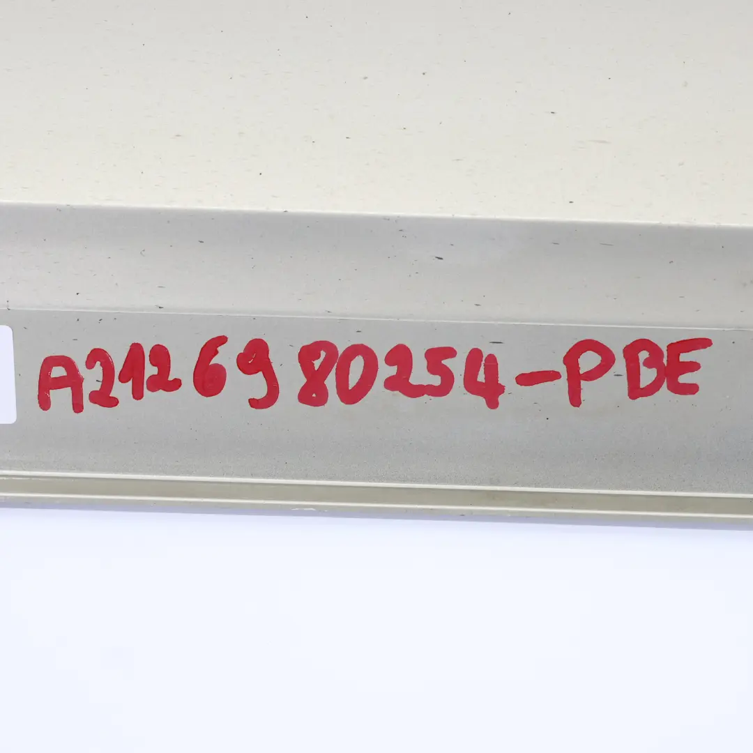 Mercedes W212 Próg Prawy Listwa Progowa Pearl Beige Beżowy Metalik - 794 - SKU A2126980254-PBE - Numer Części A2126980254