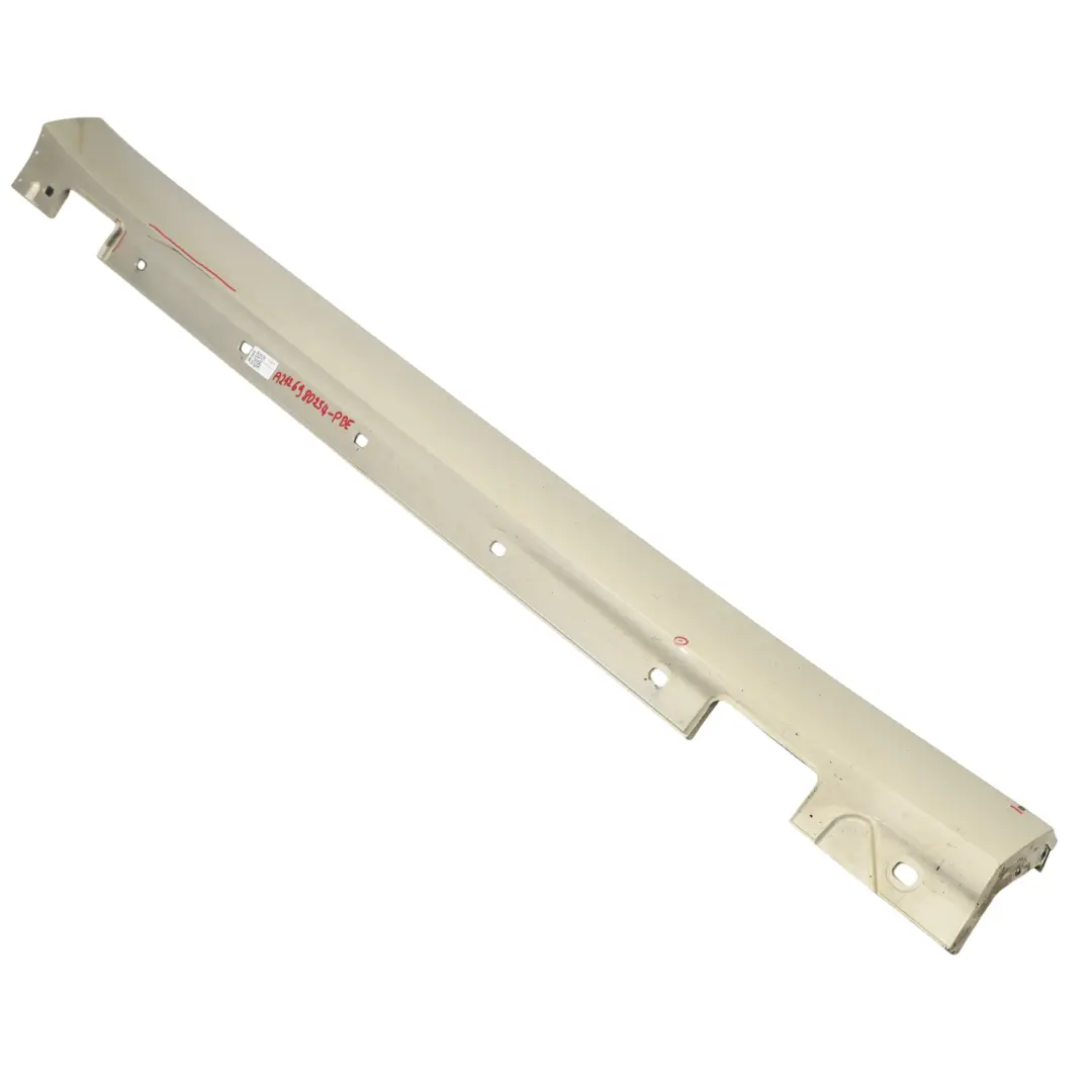 Side Skirt Cover Right O/S Sill Panel Pearl Beige Metallic - 794 to Mercedes W212 with Part number A2126980254 Mercedes W212 Side Skirt Cover Right O/S Sill Panel Pearl Beige Metallic - 794 - SKU A2126980254-PBE - Part number A2126980254