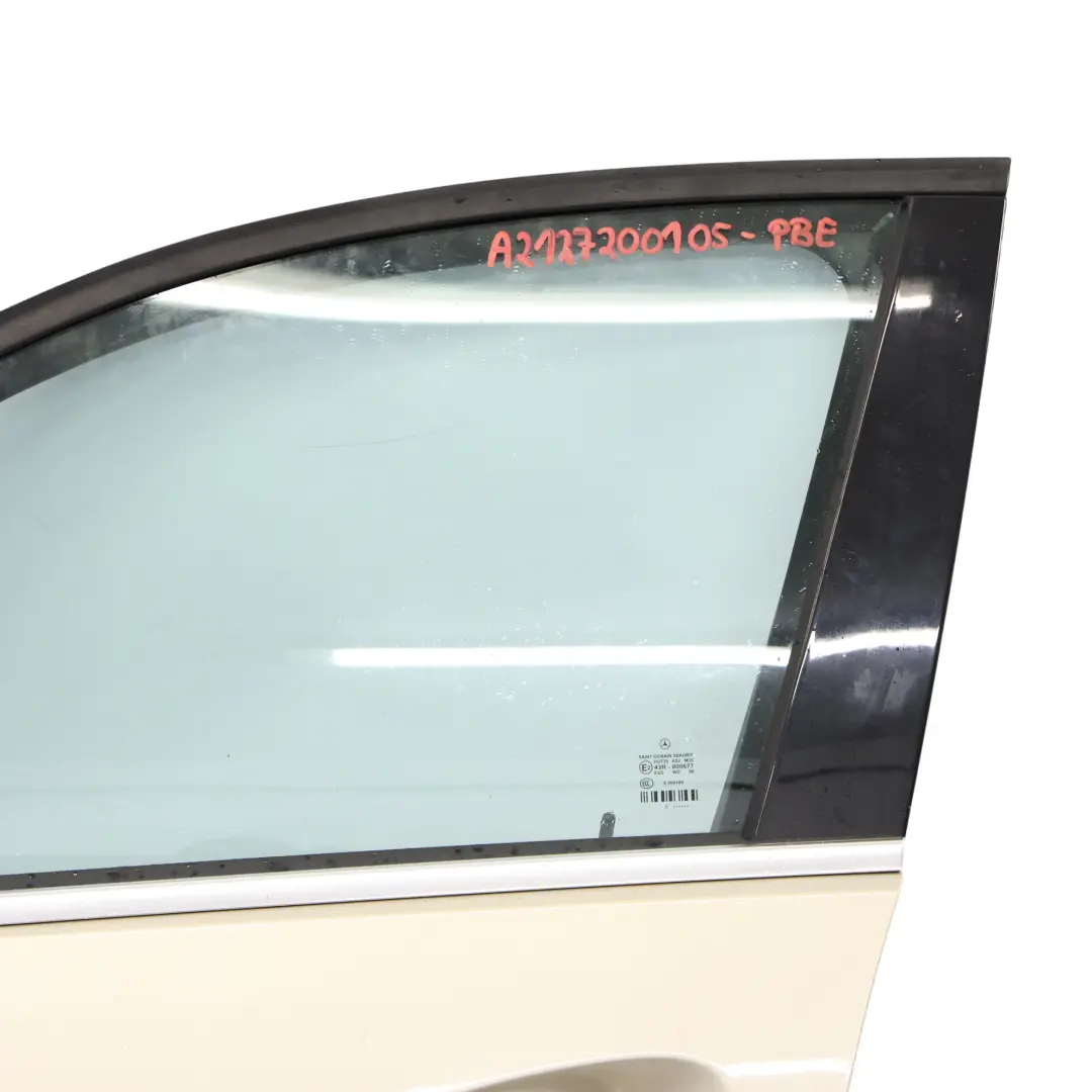Mercedes W212 Türverkleidung Vorne Links Perlbeige Metallic - 794 - SKU A2127200105-PBE - Teilenummer A2127200105