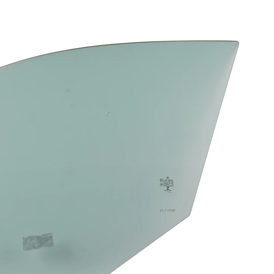 Mercedes W212 Puerta Ventana Lateral Verde AS2 Delantero Izquierdo - SKU A2127251310 - Número de pieza A2127251310