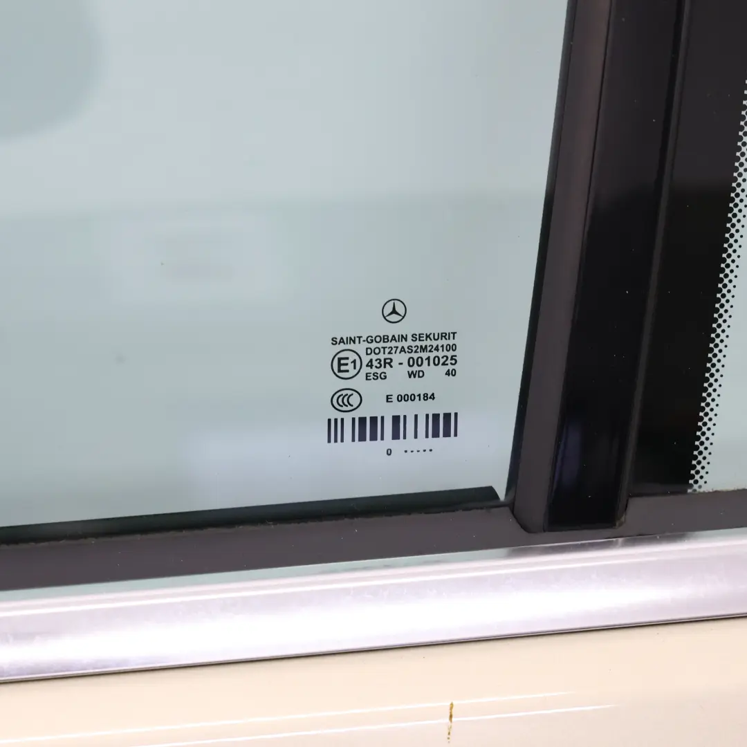 Mercedes W212 Porte Arrière Gauche Pearl Beige Metallic - 794 - SKU A2127300105-PBE - Numéro de pièce A2127300105