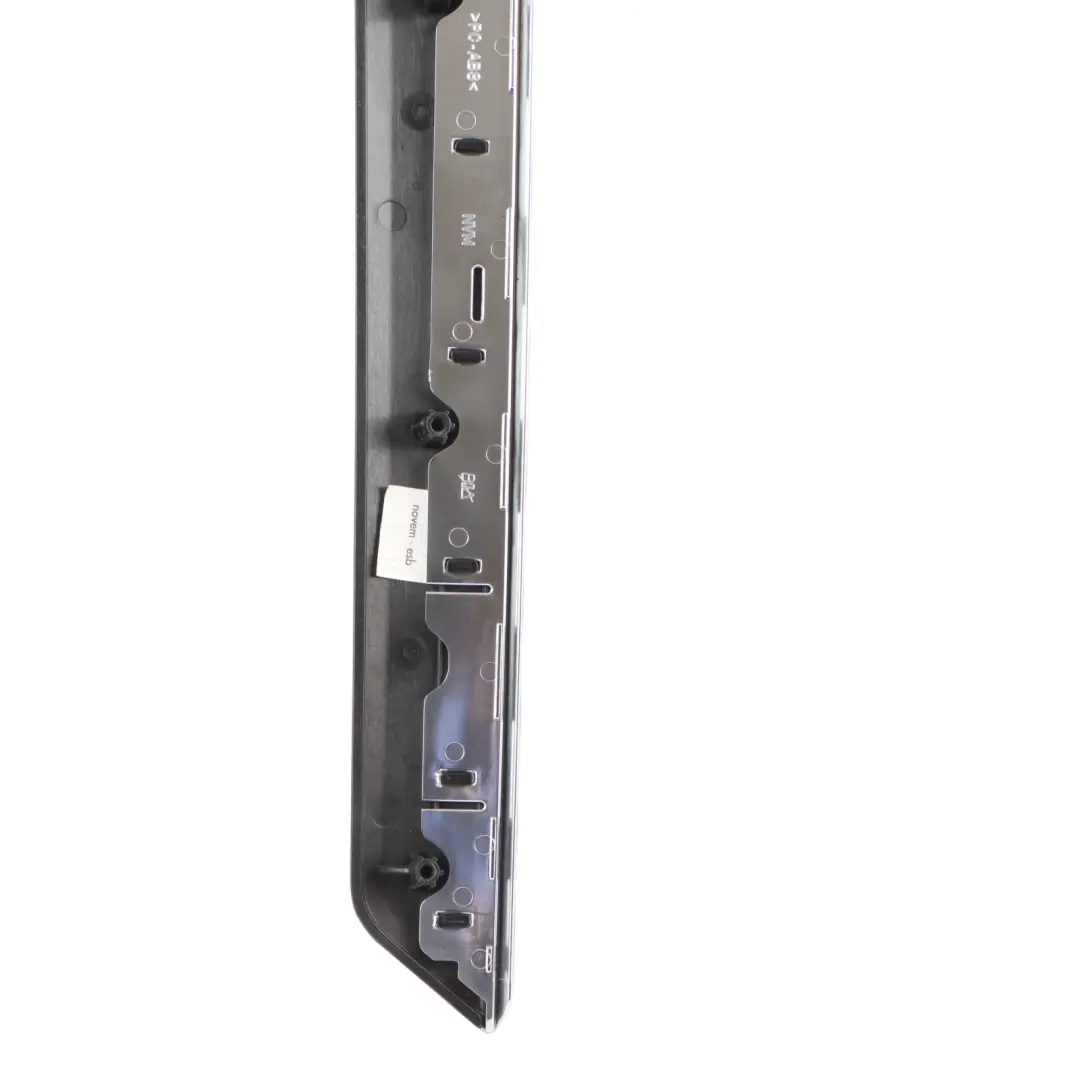 Mercedes W212 Interior Door Trim Rear Left N/S Strip Dark Aluminium - SKU A2127307522-1 - Part number A2127307522