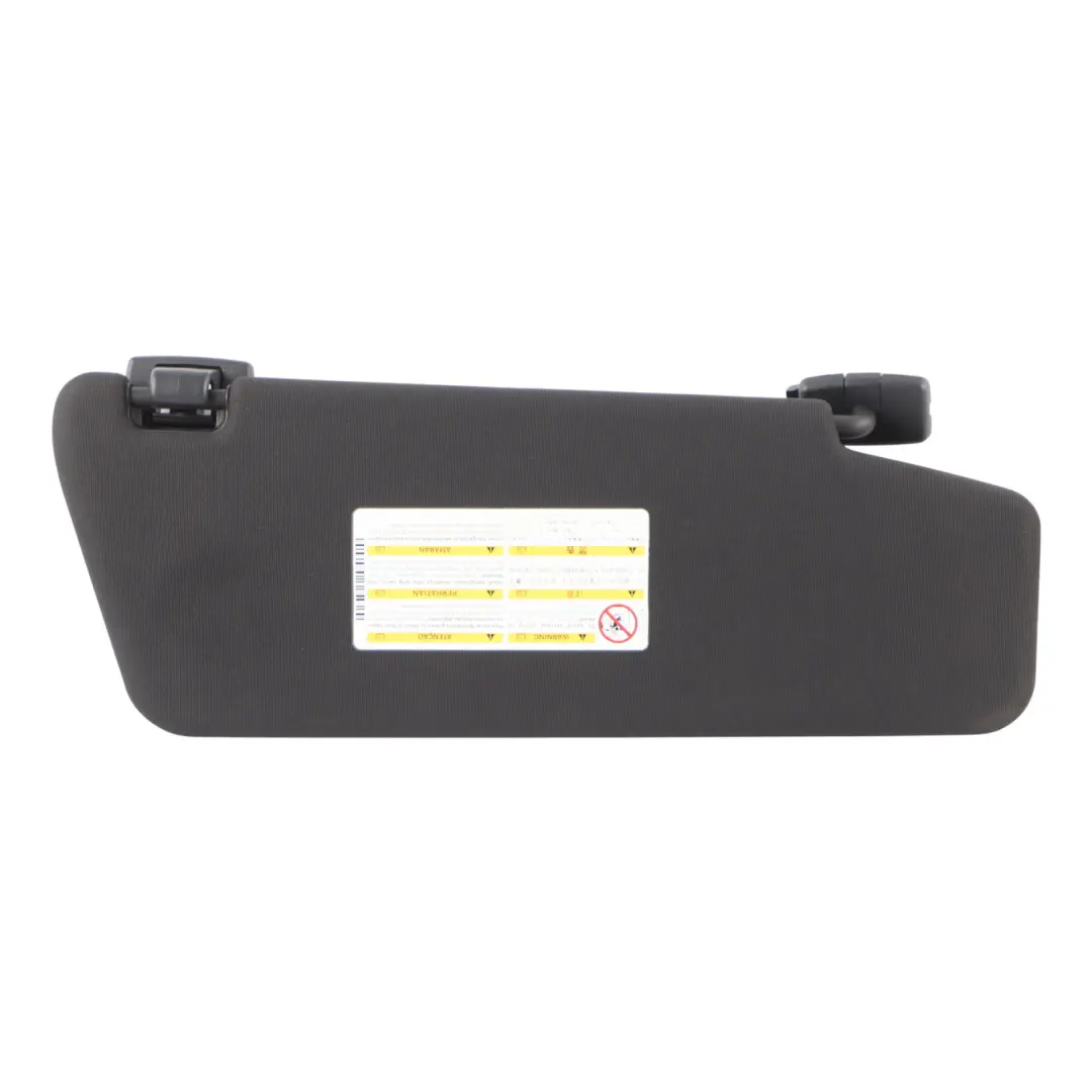 Sun Visor Cover Trim Front Left N/S Black Mirror to Mercedes W212 with Part number A2128108100 Mercedes W212 Sun Visor Cover Trim Front Left N/S Black Mirror - SKU A2128108100-1 - Part number A2128108100