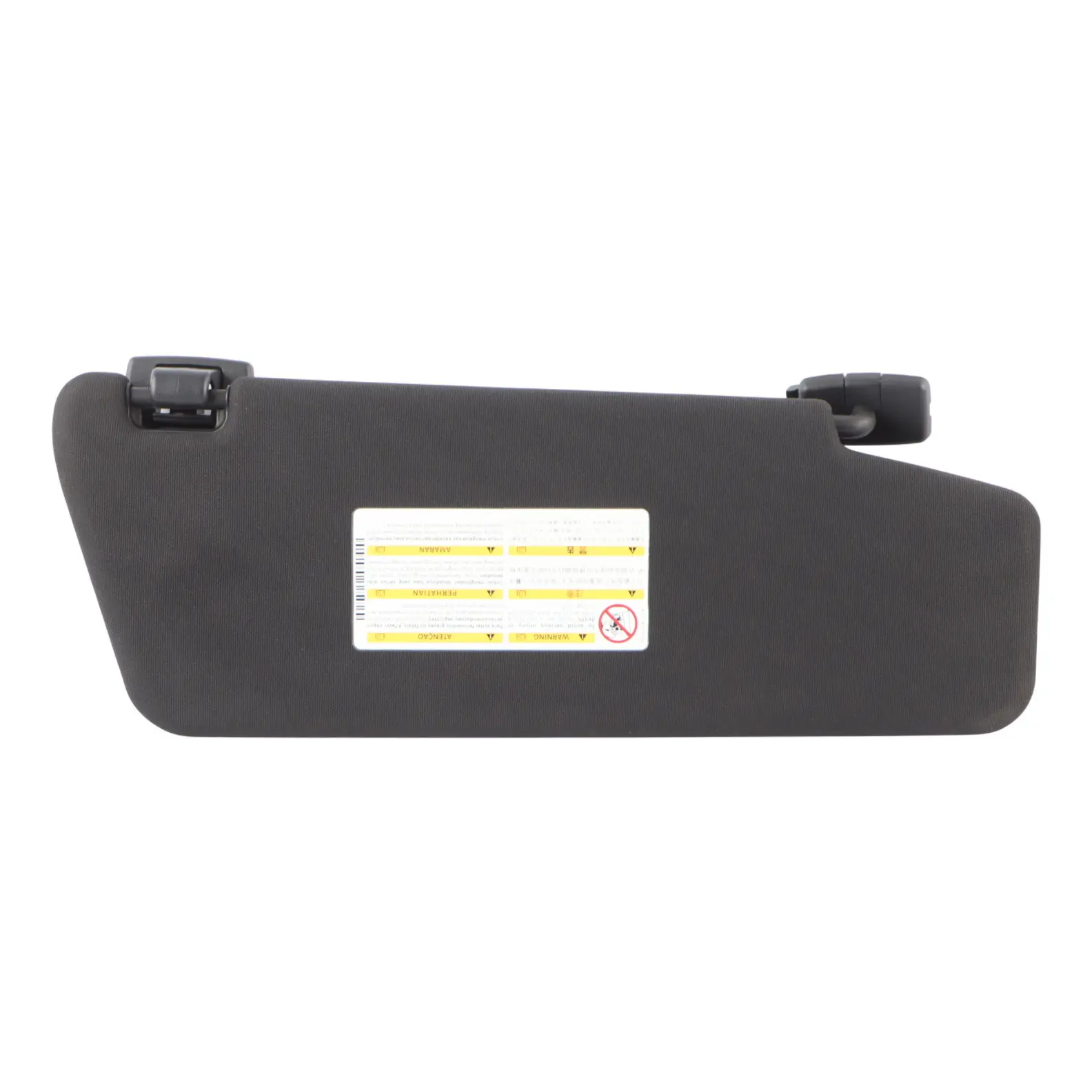 Mercedes W212 Sun Visor Cover Trim Front Left N/S Black Mirror A2128108100