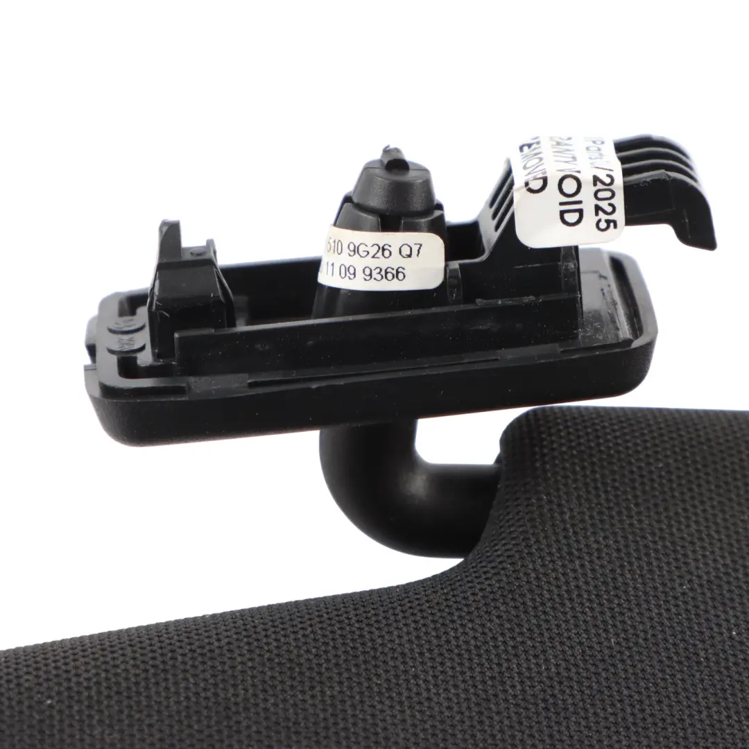 Mercedes W212 Sun Visor Cover Trim Front Left N/S Black Mirror - SKU A2128108100-1 - Part number A2128108100