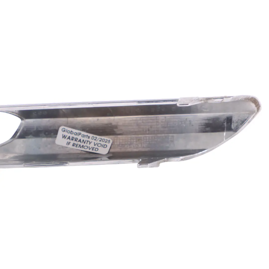 Front Bumper Moulding Trim Cover Right O/S Chrome to Mercedes W212 with Part number A2128851874 Mercedes W212 Front Bumper Moulding Trim Cover Right O/S Chrome - SKU A2128851874 - Part number A2128851874