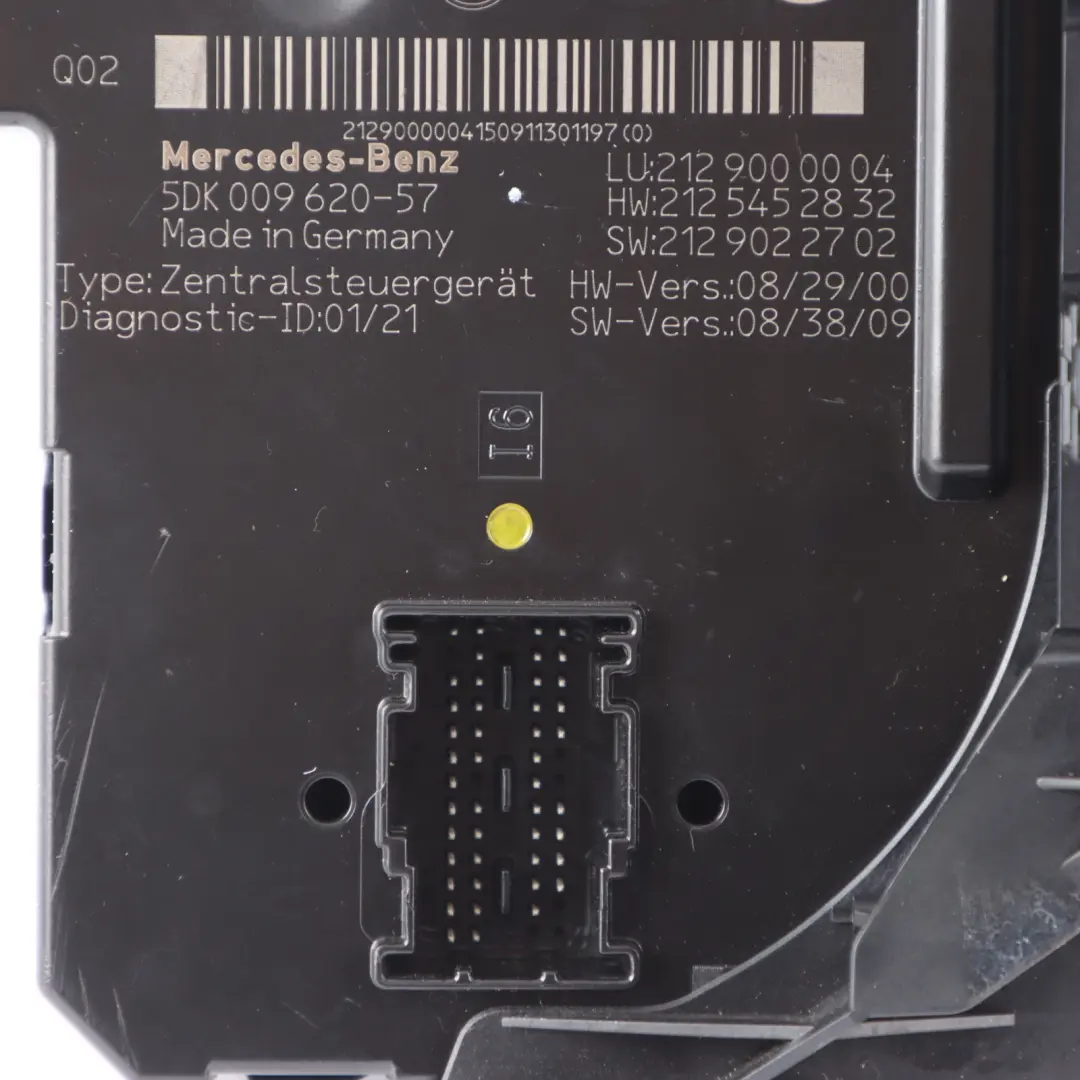  SAM Módulo Mercedes W212 Caja Fusibles Relé Unidad Control - SKU A2129000004-2 - Número de pieza A2129000004