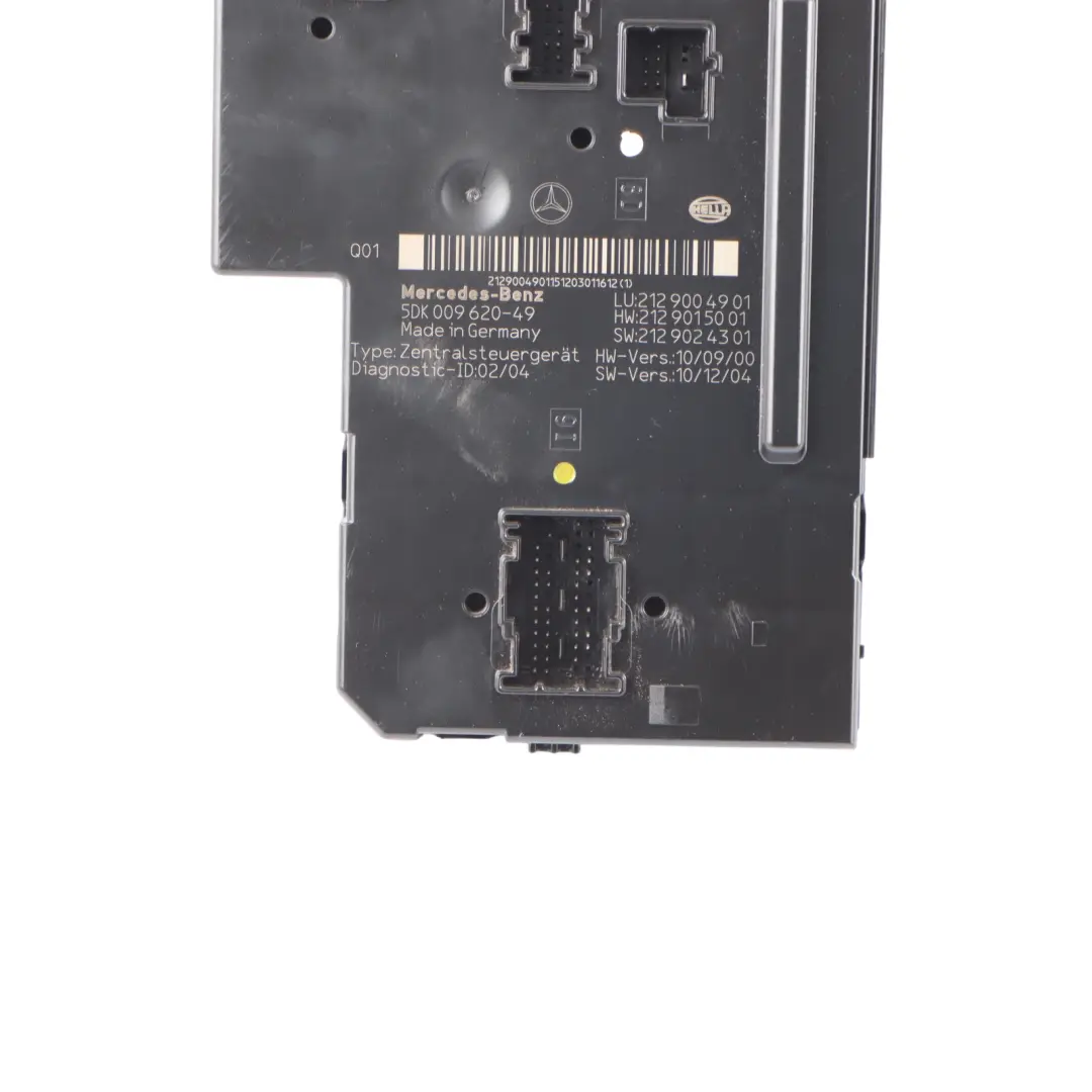  Sicherungskasten Mercedes W212 Heck SAM Relais Steuergerät Modul - SKU A2129004901-1 - Teilenummer A2129004901