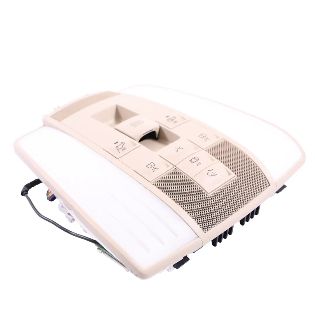 Techo Lectura Interior Delantera Unidad Interruptor para Mercedes W212 con número de pieza A2129064501 Mercedes W212 Techo Lectura Interior Delantera Unidad Interruptor - SKU A2129064501-1 - Número de pieza A2129064501