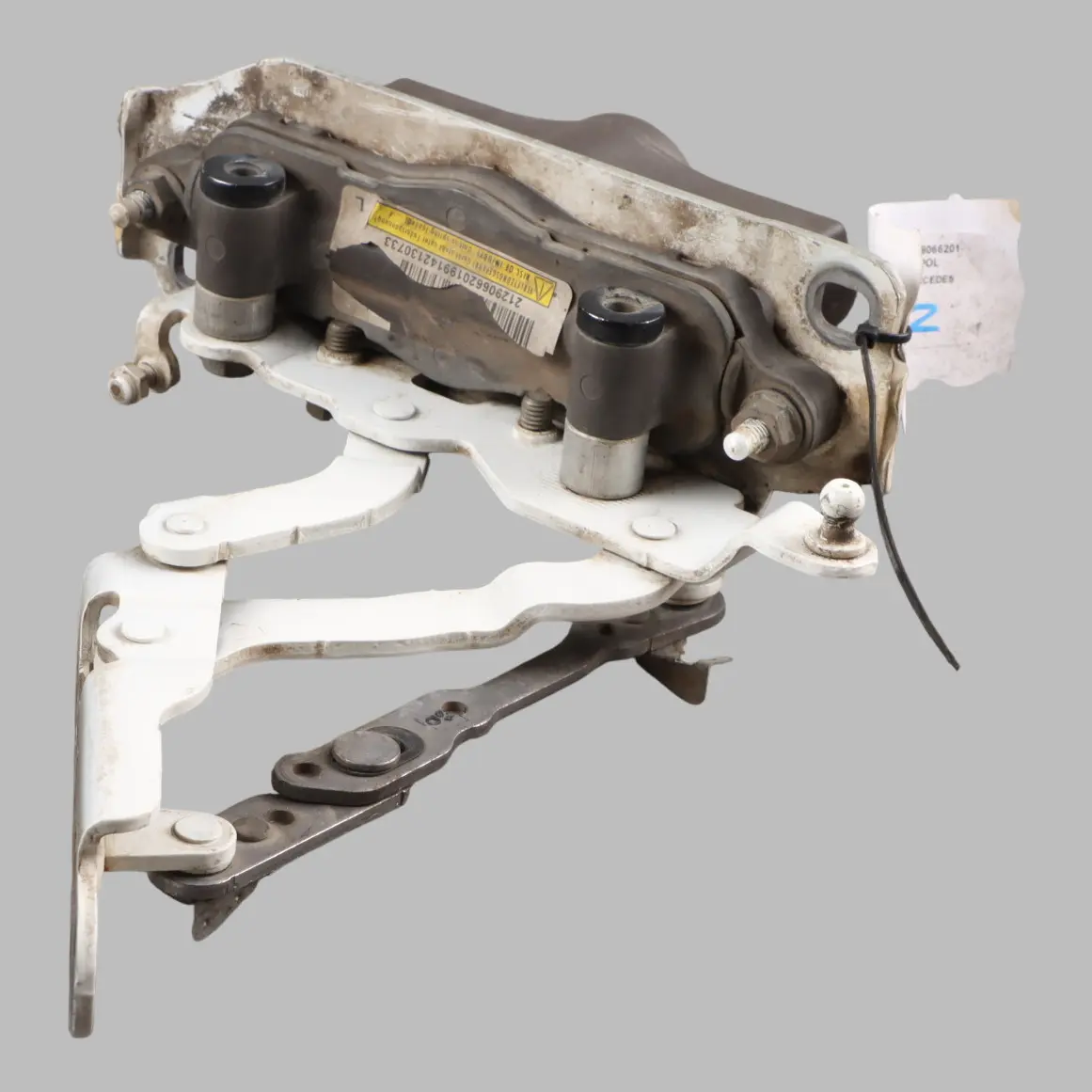 Mercedes W204 W212 Hood Hinge Pedestrian Protection Left N/S Polar White - 149