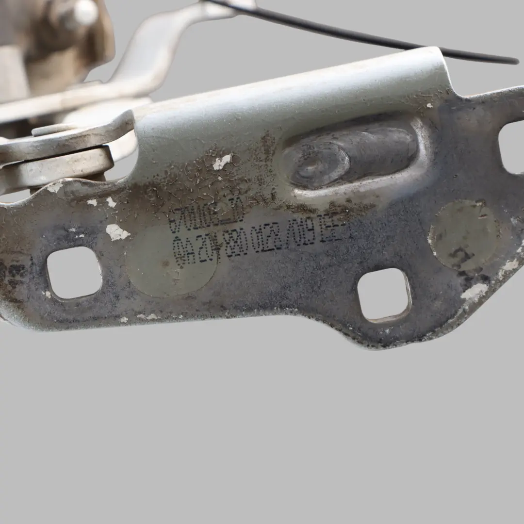 Mercedes W204 W212 Hood Hinge Pedestrian Protection Left N/S Polar White - 149 - SKU A2129066201-POL - Part number A2129066201