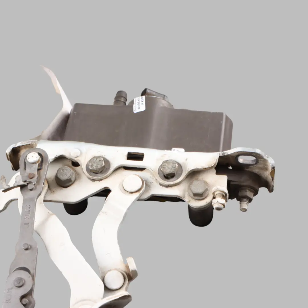 Hood Hinge Pedestrian Protection Left N/S Polar White - 149 to Mercedes W204 W212 with Part number A2129066201 Mercedes W204 W212 Hood Hinge Pedestrian Protection Left N/S Polar White - 149 - SKU A2129066201-POL - Part number A2129066201