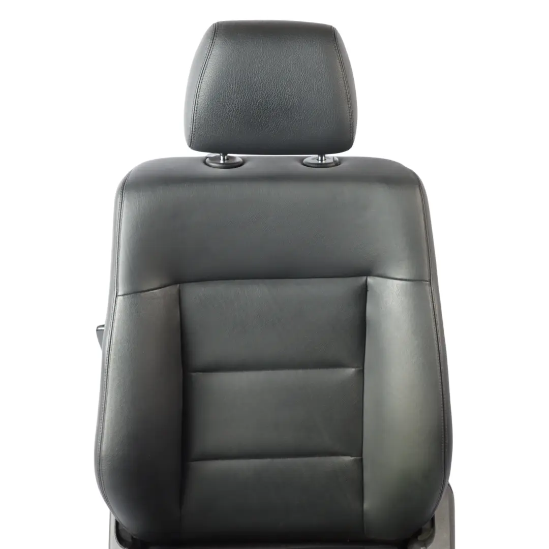 Mercedes W212 Asiento Delantero Izquierdo Calefaccionado Cuero Negro - SKU A2129100347-1 - Número de pieza A2129100347