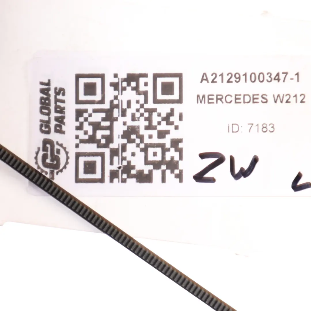 Vordersitz Mercedes W212 Links Beheizt Leder Schwarz - SKU A2129100347-1 - Teilenummer A2129100347