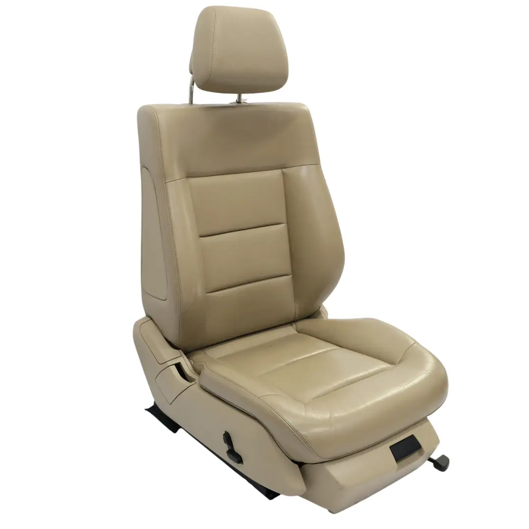  Asiento Delantero Mercedes W212 S212 Derecho Calefaccionado Cuero Nappa Beige - SKU A2129100847-1 - Número de pieza A2129100847
