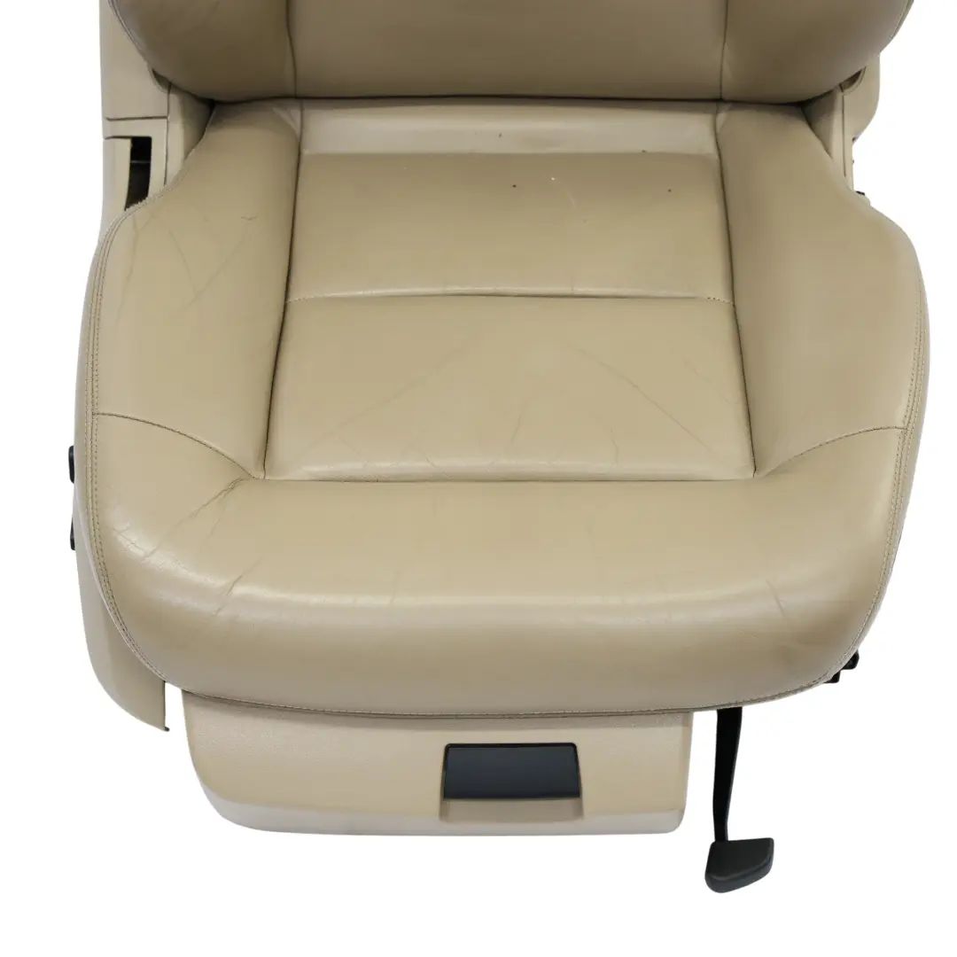 Mercedes W212 S212 Fotel Przedni Prawy Przód Grzany Skóra Nappa Beżowy - SKU A2129100847-1 - Numer Części A2129100847