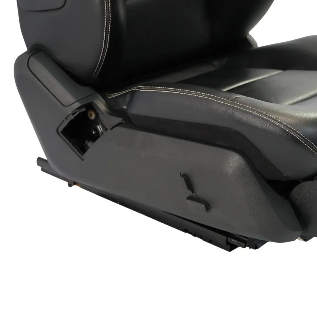 Mercedes W212 Asiento Delantero Derecho Interior Eléctrico Cuero Negro - SKU A2129105247-1 - Número de pieza A2129105247