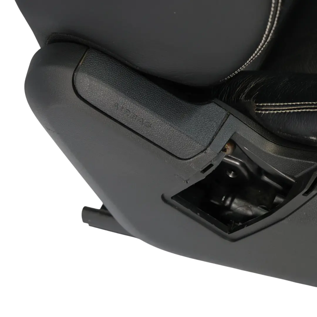 Front Right O/S Interior Electric Black Leather to Mercedes W212 Seat with Part number A2129105247 Mercedes W212 Seat Front Right O/S Interior Electric Black Leather - SKU A2129105247-1 - Part number A2129105247