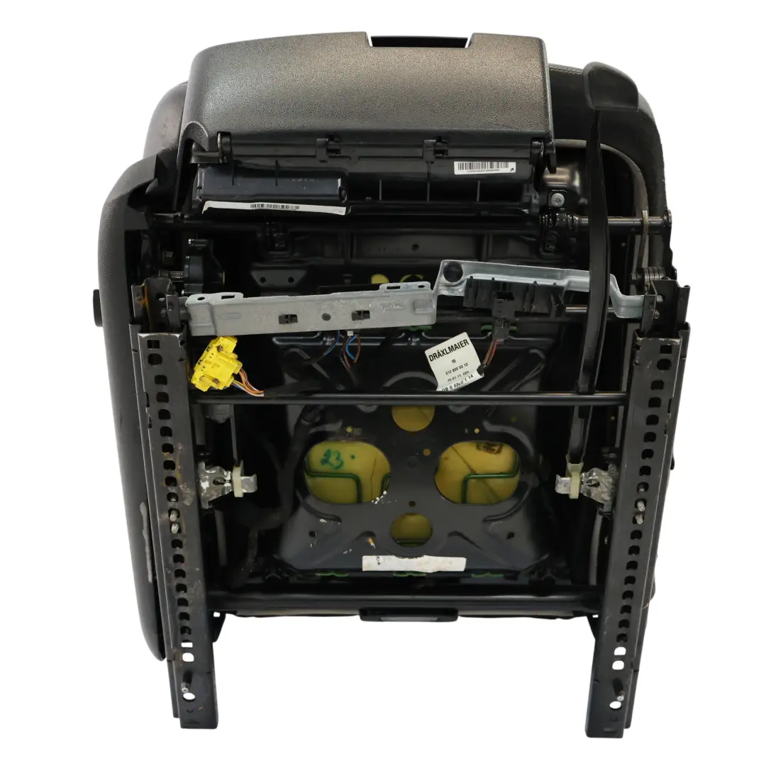 Mercedes W212 Asiento Delantero Derecho Interior Eléctrico Cuero Negro - SKU A2129105247-1 - Número de pieza A2129105247