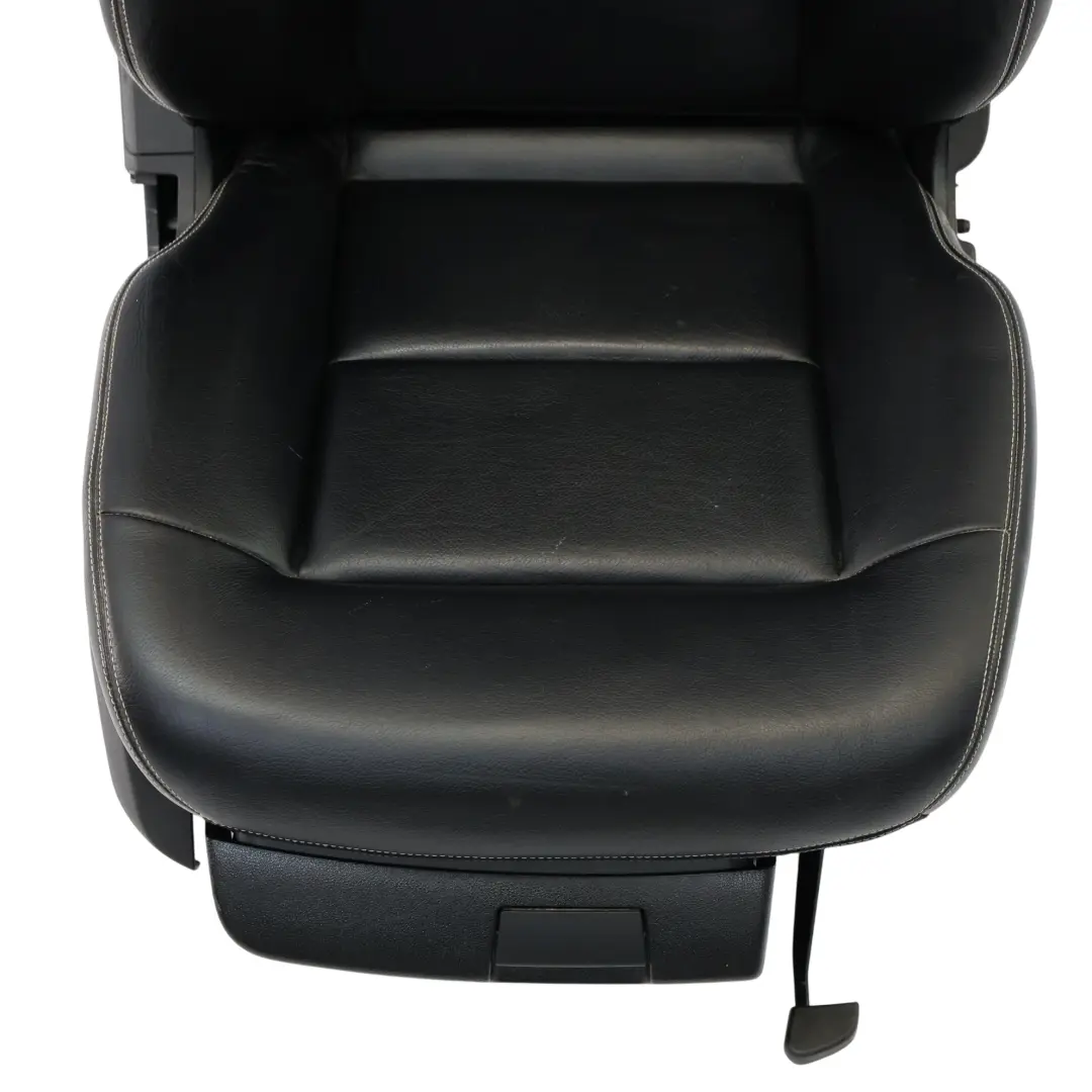 Mercedes W212 Sitz Vorne Rechts Innen Ausstattung Elektrisches Schwarzes Leder - SKU A2129105247-1 - Teilenummer A2129105247