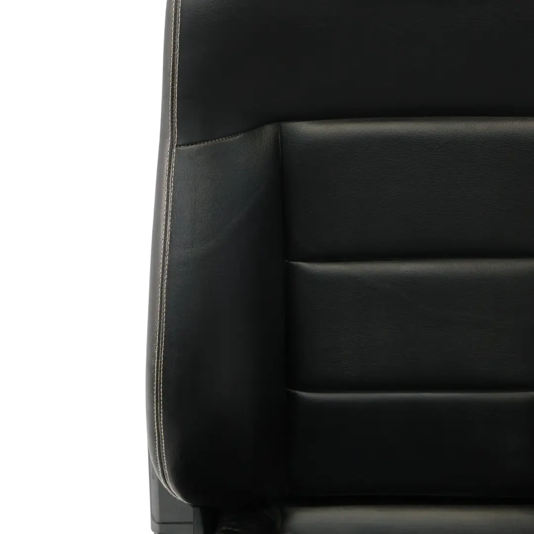 Mercedes W212 Sitz Vorne Rechts Innen Ausstattung Elektrisches Schwarzes Leder - SKU A2129105247-1 - Teilenummer A2129105247