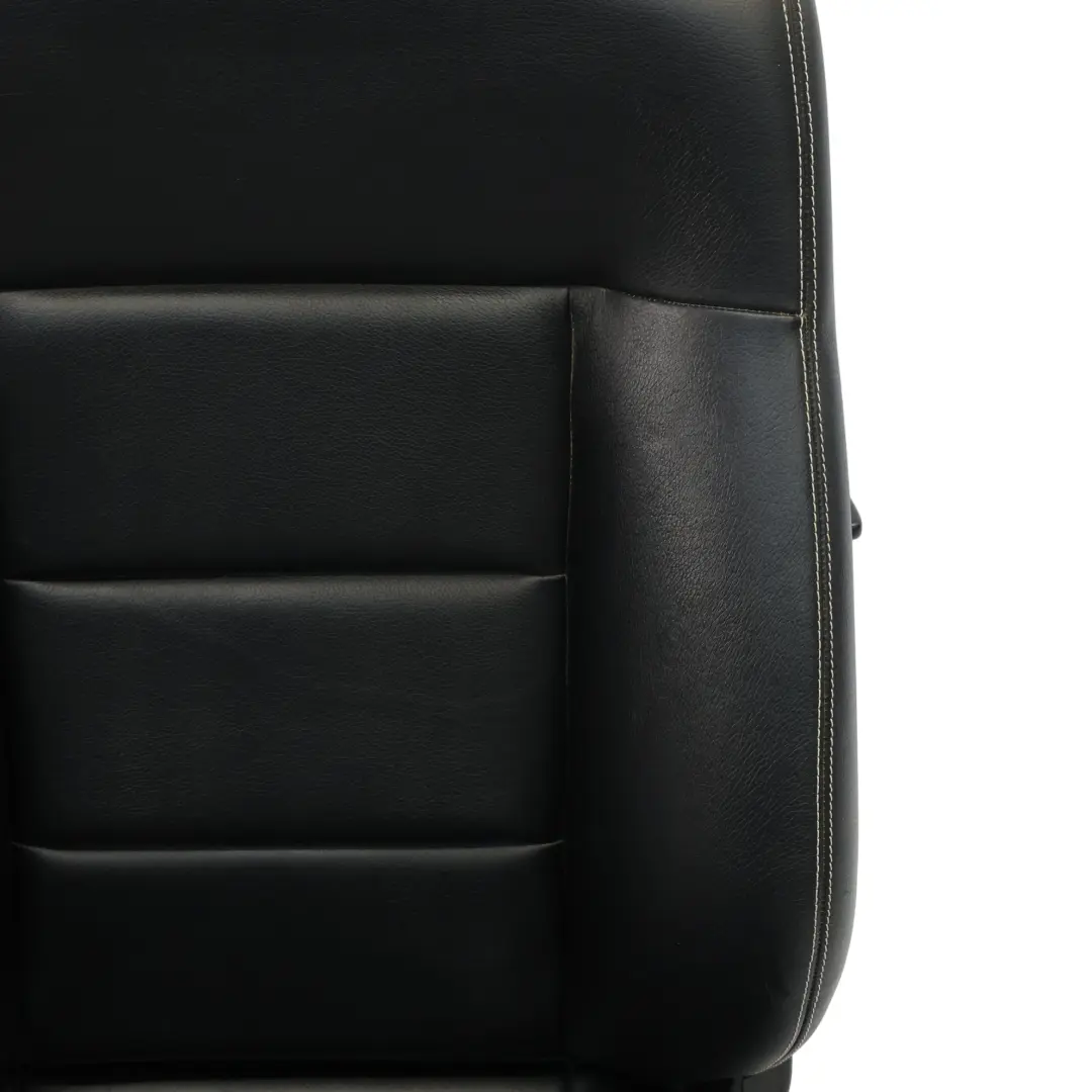 Mercedes W212 Sitz Vorne Rechts Innen Ausstattung Elektrisches Schwarzes Leder - SKU A2129105247-1 - Teilenummer A2129105247
