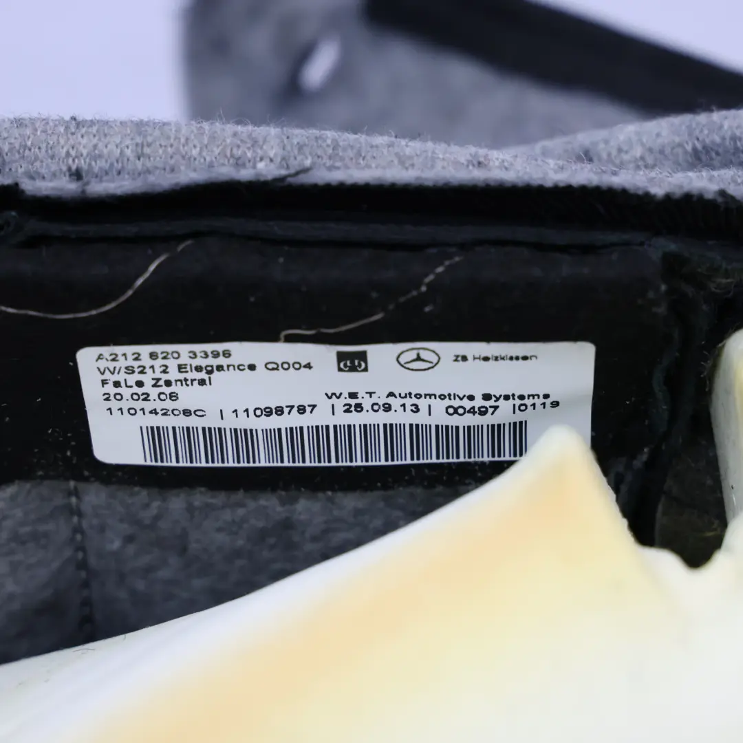 Vordersitz Mercedes W212 Schwarz Leder Nappa Rechts Elektrisch für mit Teilenummer A2129108606 Vordersitz Mercedes W212 Schwarz Leder Nappa Rechts Elektrisch - SKU A2129108606-3 - Teilenummer A2129108606