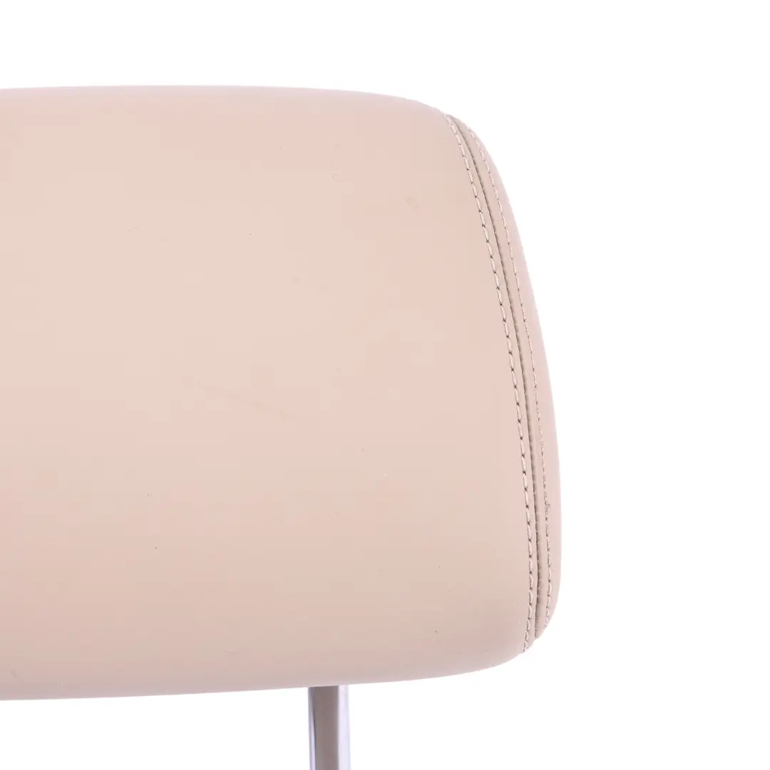 Mercedes W212 S212 Seat Headrest Rear Left Right N/O/S Beige Leather Nappa - SKU A2129701050-1 - Part number A2129701050