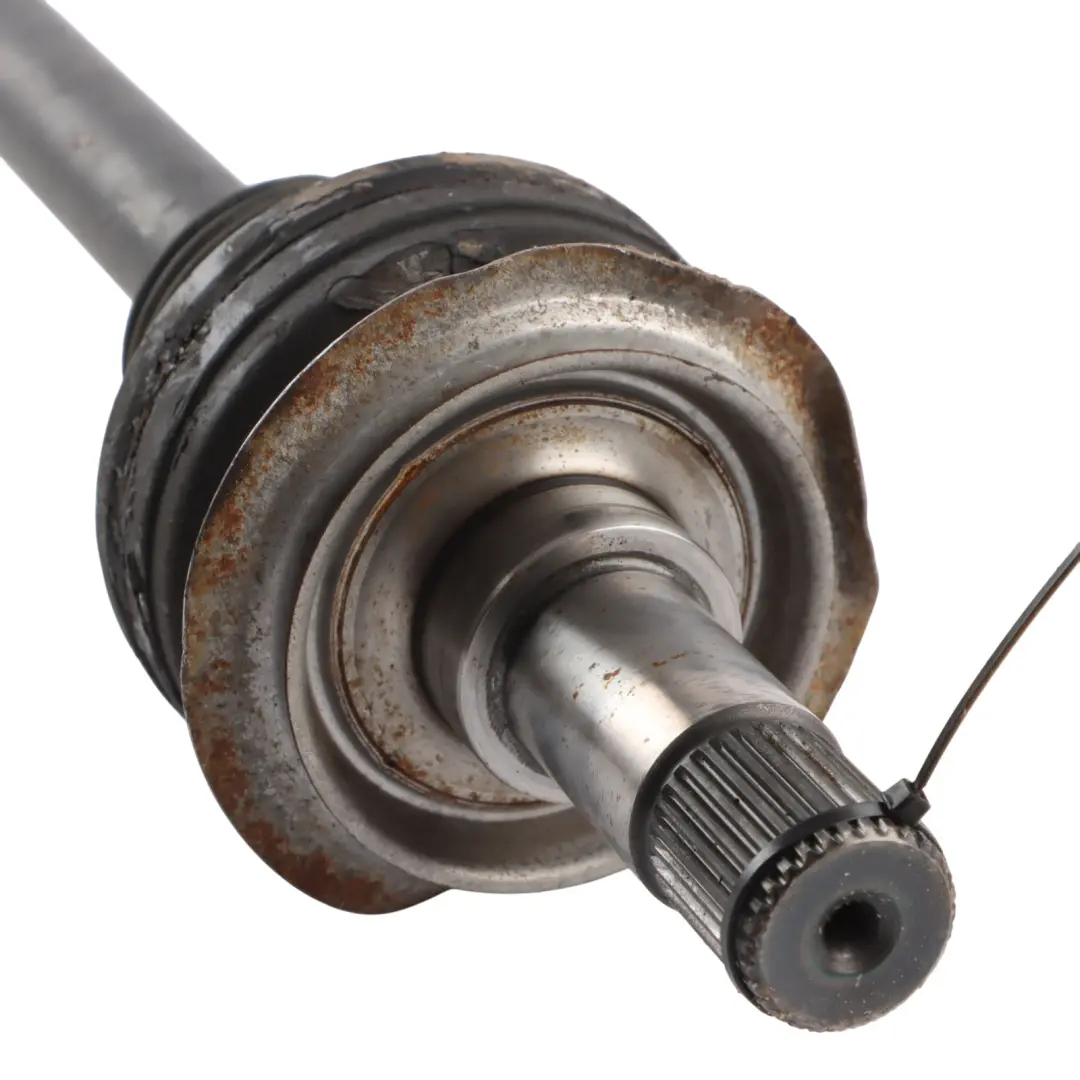 Shaft Mercedes W213 S213 Axle Left N/S Output Driveshaft to Rear Drive with Part number A2133505401 Rear Drive Shaft Mercedes W213 S213 Axle Left N/S Output Driveshaft - SKU A2133505401 - Part number A2133505401