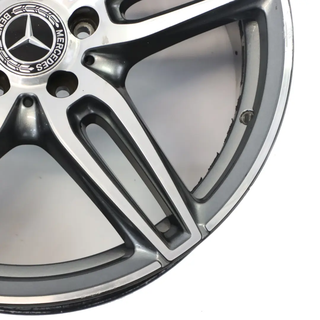 Alloy Wheel Rim 5 Double Spoke 19" 8J ET:43 to Mercedes W213 C238 with Part number A2134012000 Mercedes W213 C238 Alloy Wheel Rim 5 Double Spoke 19" 8J ET:43 - SKU A2134012000-1 - Part number A2134012000