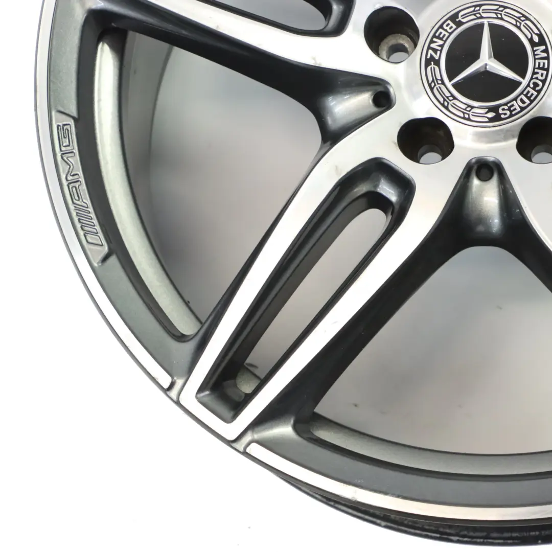 Llanta de aleación Mercedes W213 C238 5 radios dobles 19" 8J ET:43 para con número de pieza A2134012000 Llanta de aleación Mercedes W213 C238 5 radios dobles 19" 8J ET:43 - SKU A2134012000-1 - Número de pieza A2134012000