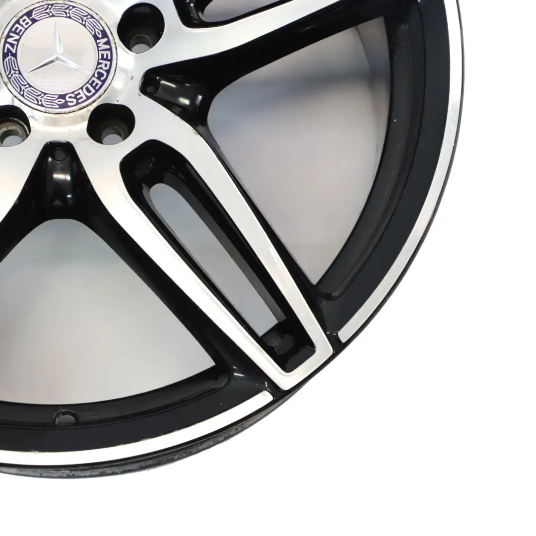 Mercedes W213 C238 Jante Alu 19" 8J ET:43 Star Double Spoke - SKU A2134012000-2 - Numéro de pièce A2134012000