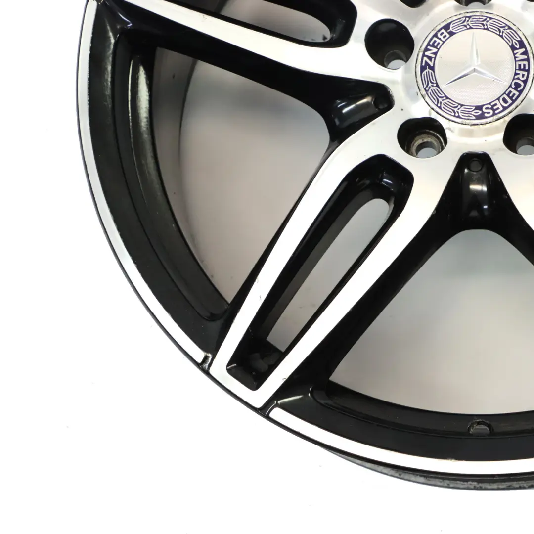 Mercedes W213 C238 Jante Alu 19" 8J ET:43 Star Double Spoke - SKU A2134012000-2 - Numéro de pièce A2134012000