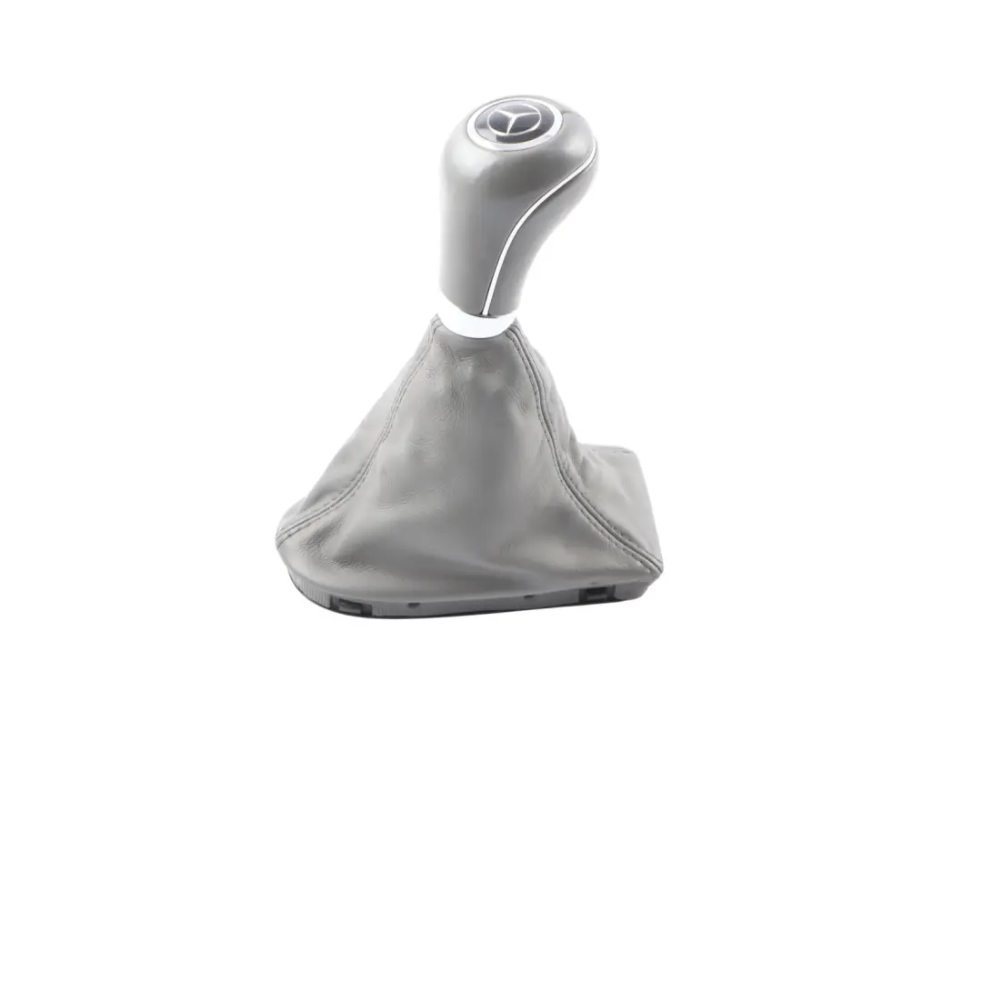 Mercedes CLS W219 Gear Shift Selector Cover Knob Leather Automatic - SKU A2192670110-3 - Part number A2192670110