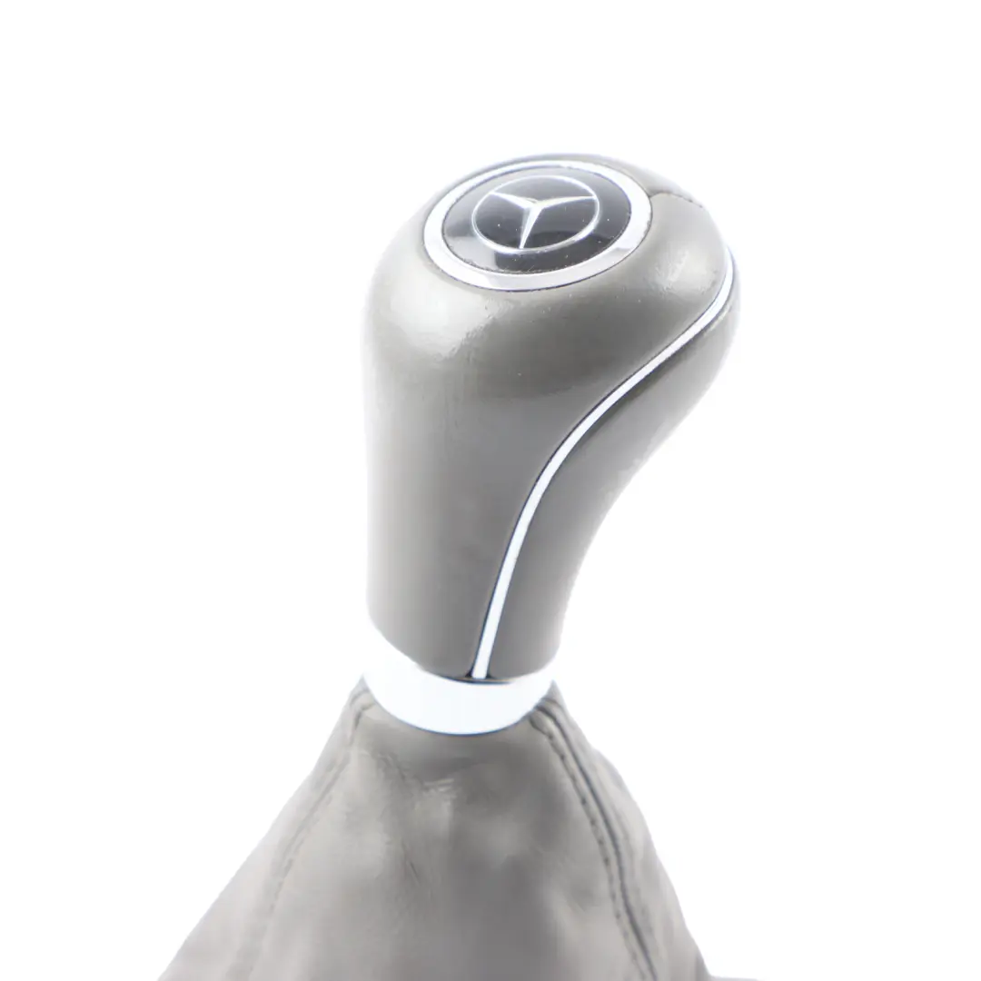 Mercedes CLS W219 Gear Shift Selector Cover Knob Leather Automatic - SKU A2192670110-3 - Part number A2192670110