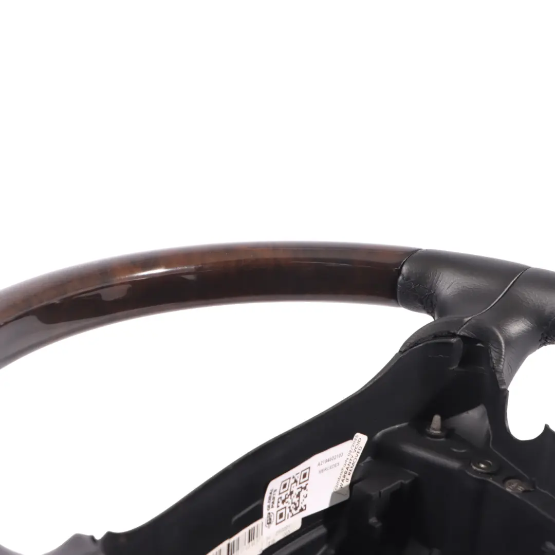 Mercedes CLS C219 Volant Cuir Noir Bois - SKU A2194602103 - Numéro de pièce A2194602103