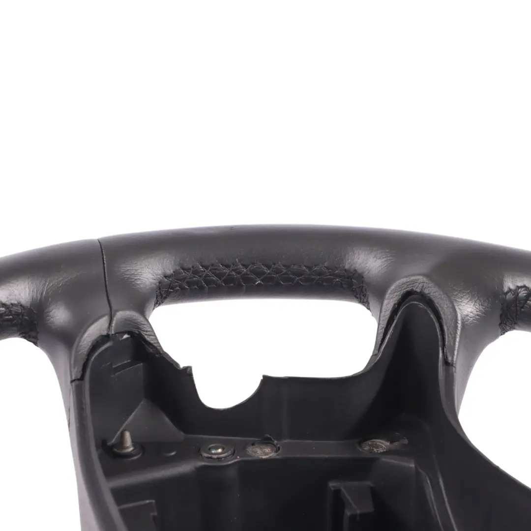 Mercedes CLS C219 Steering Wheel Black Leather Wood - SKU A2194602103 - Part number A2194602103