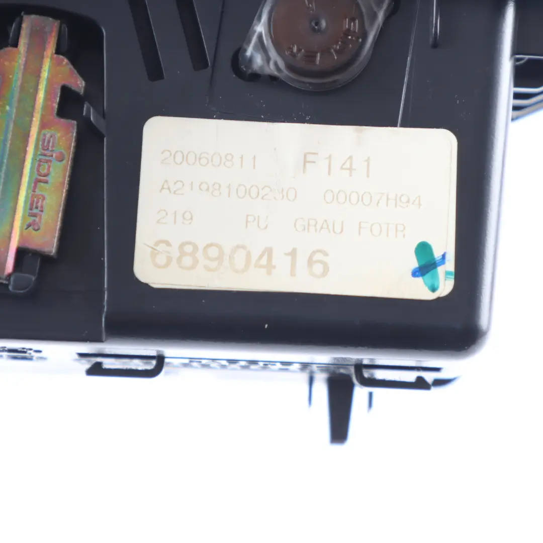  Mercedes-Benz E S211 W211 Aschenbecher Tür Hinten Rechts Black A2118101030 - SKU A2198100230-1 - Teilenummer A2198100230