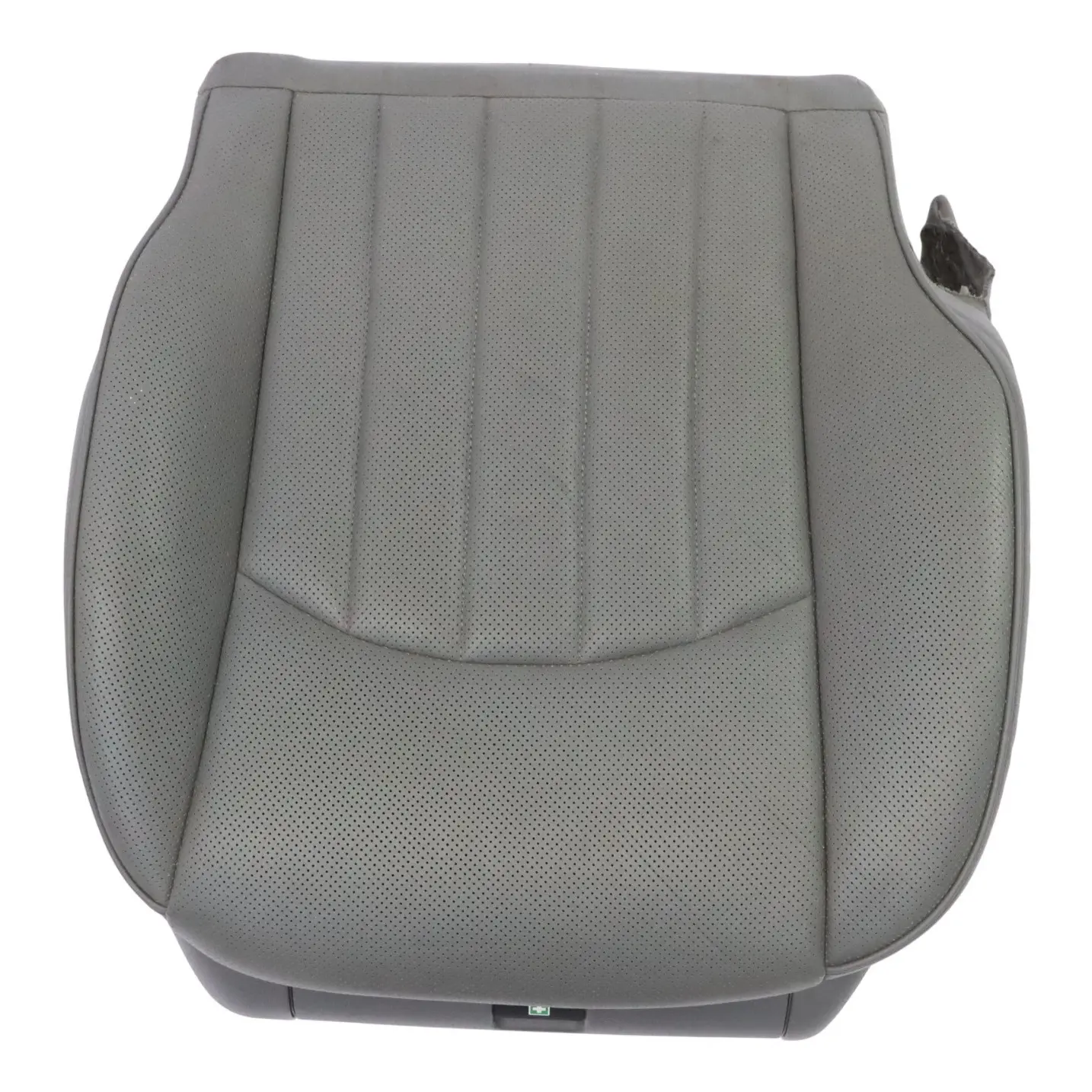 Mercedes W219 Front Seat Cushion Covering Heated Right O/S Cloth Grey