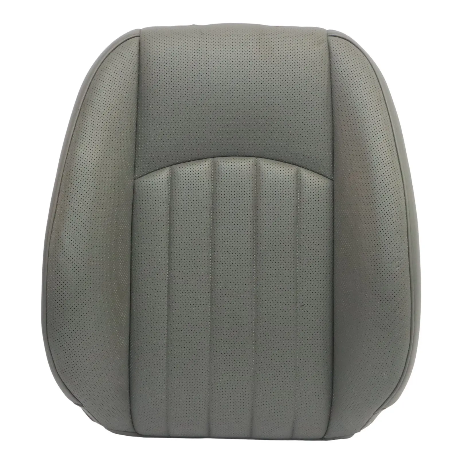 Mercedes C219 Front Seat Backrest Back Rest Heated Cover Right O/S Cloth Grey