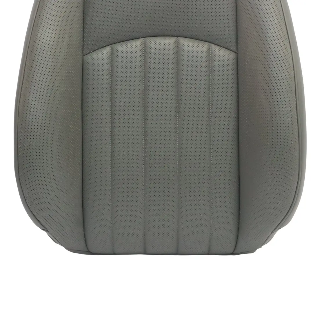 Mercedes C219 Vorder Sitz Rücken Lehne Beheizte Abdeckung Rechts Stoff Grau - SKU A2199103747 - Teilenummer A2199103747