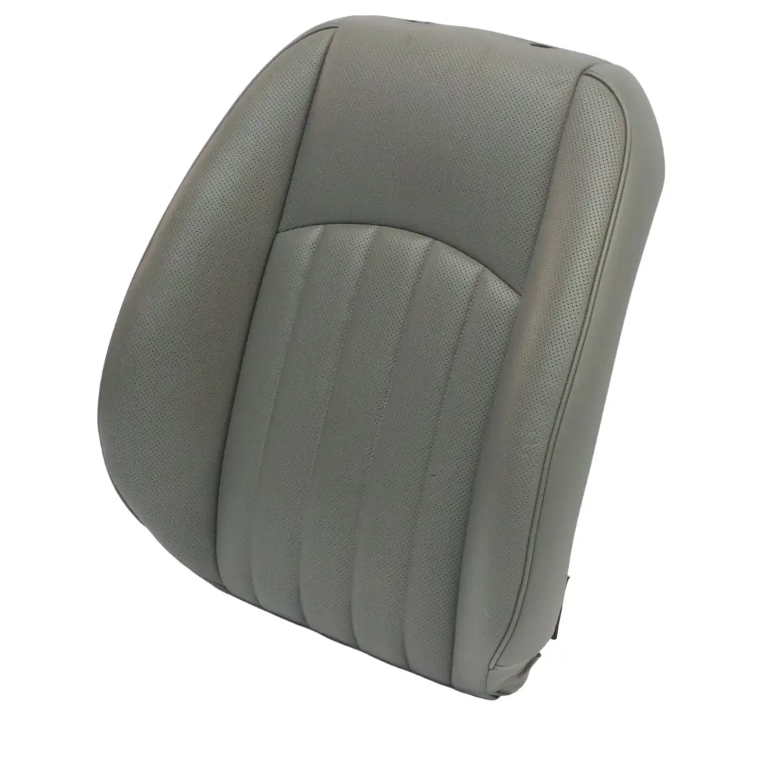 Mercedes C219 Asiento Delantero Respaldo Calefactable Cubierta Derecha Tela Gris - SKU A2199103747 - Número de pieza A2199103747